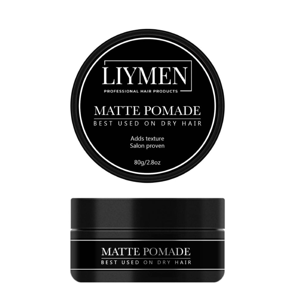 Pomada profesional de fijación fuerte con acabado mate, ideal para estilos definidos y estructurados con un aspecto natural. Perfecta para un look moderno y sofisticado.