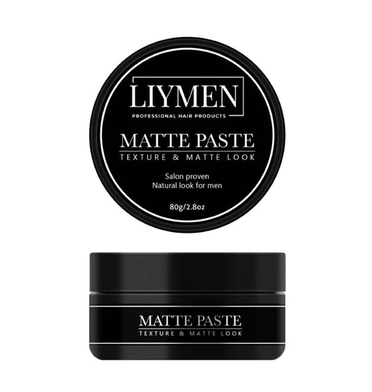 Pasta moldeadora profesional de fijación media a fuerte con acabado mate, diseñada para ofrecer control, definición y versatilidad en cualquier estilo. Perfecta para quienes buscan un look despeinado pero controlado.